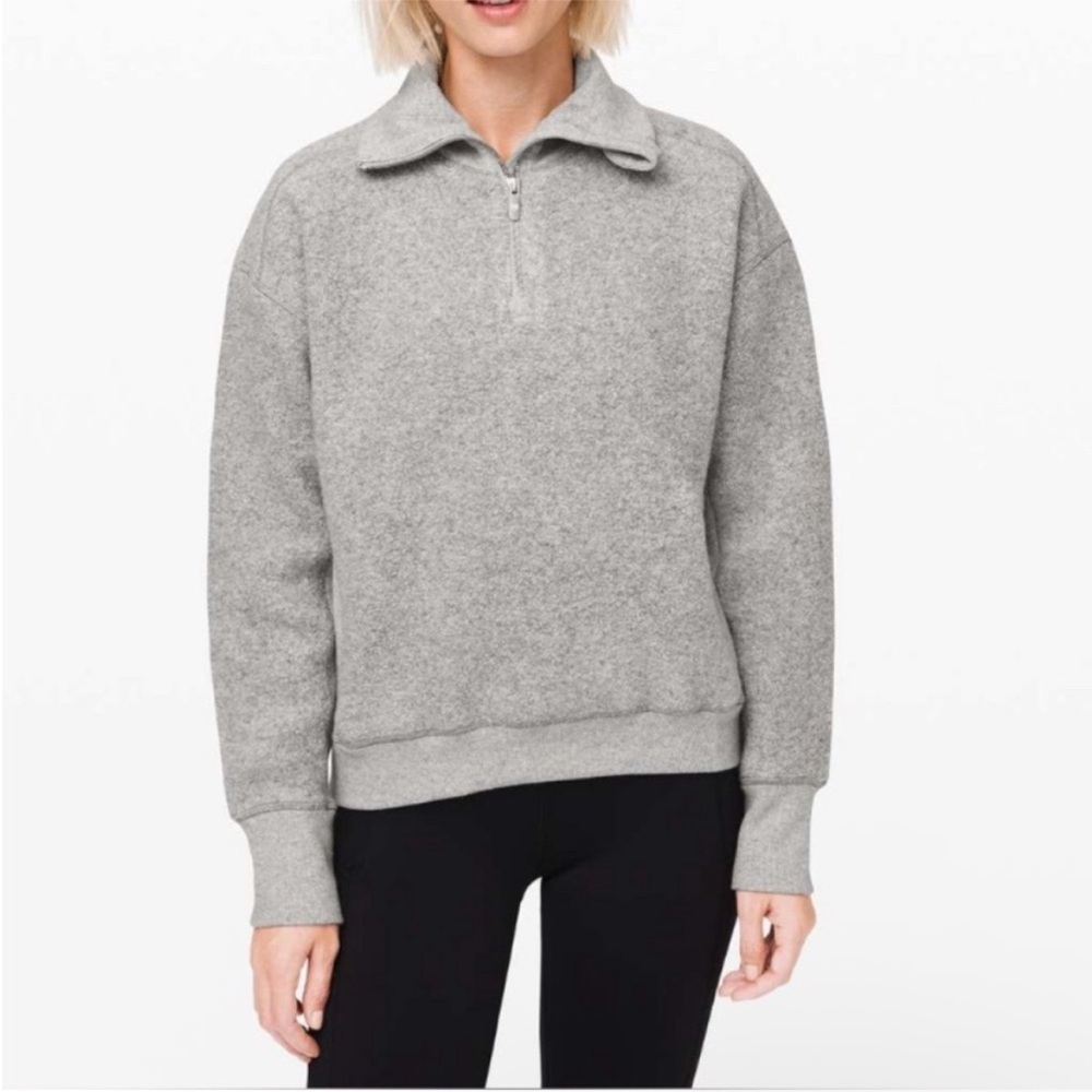 ⭐️❤️Lululemon athletica Gray Half-Zip Pullover